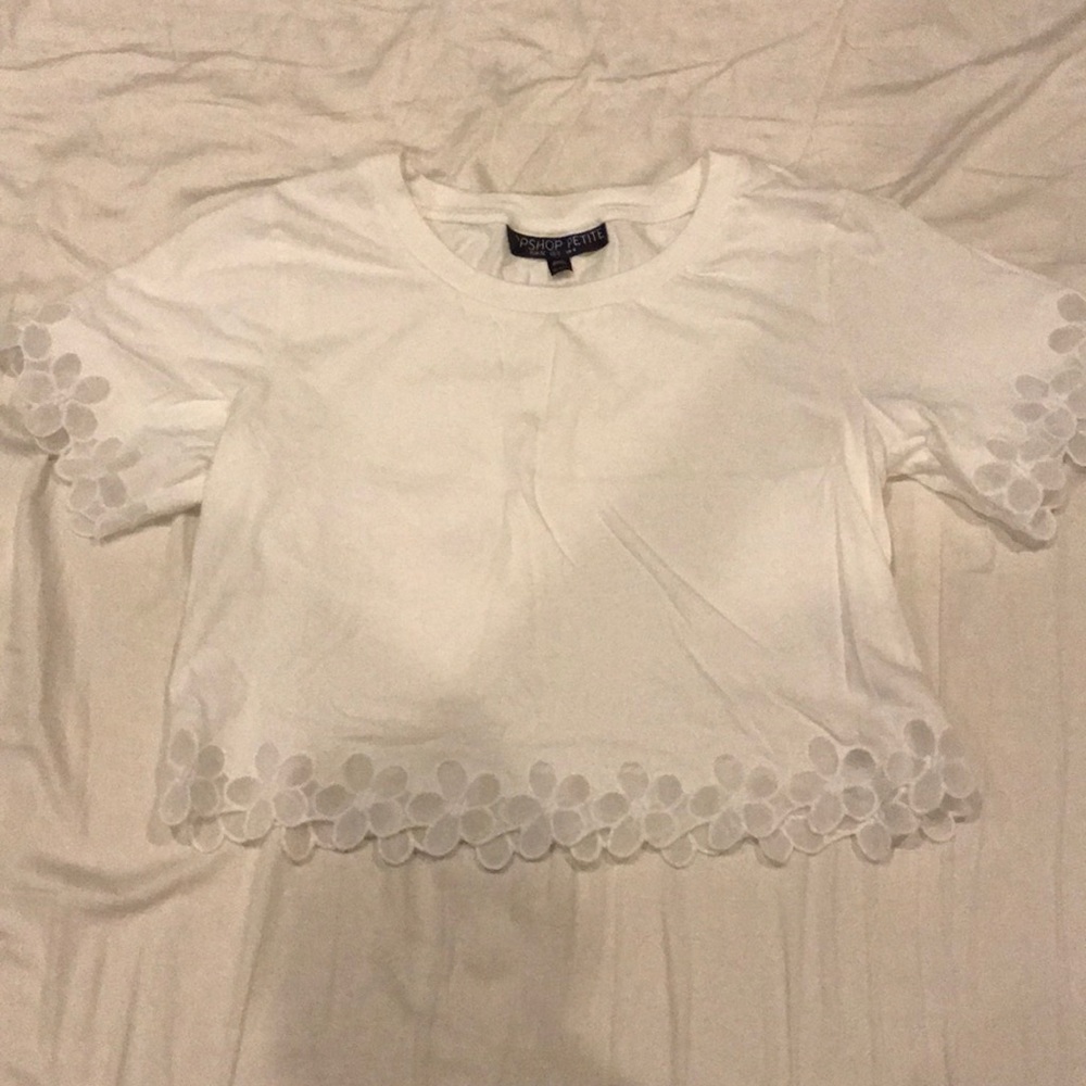Crop shirt from topshop